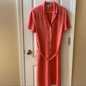 Salmon St. John Collection Dress -Size 12